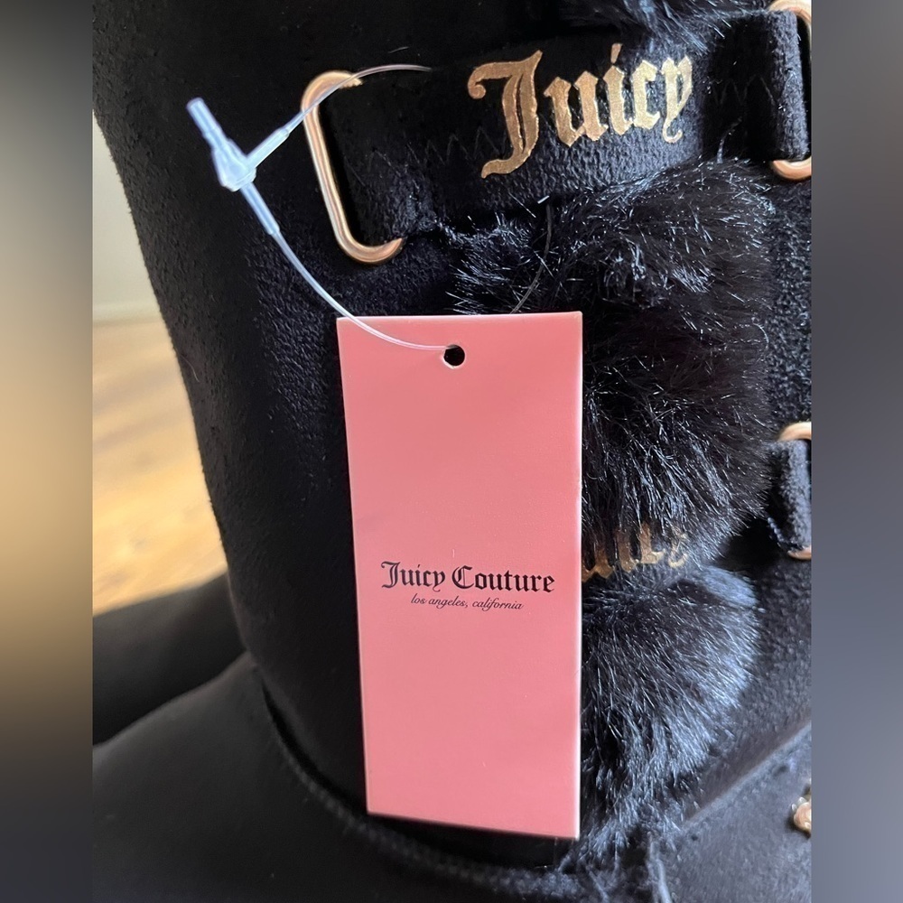JUICY COUTURE Women's Koded Faux Fur Winter Boots Size 9. NWT - Picture 4 of 15